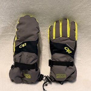 Outdoor Research Insulated Ski gloves mittens Adrenaline Mitten/Glove size Large